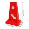 TPU Material Traffic Lane Separator Good Flexibility Impact Resistance Parking Garage Directional Sign EVA Material