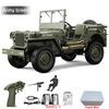 JJRC C8815 Auto RC 1/10 WILLYS 1941 4WD RTR RC Crawler Auto Telecomandata 2.4G Arrampicata Fuoristrada Camion RC Militare Giocattoli Regalo