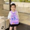Kindergarten Primary School Students Schoolbag Cartoon Animation Foreign Style Printing Boys And Girls Backpack Large Capacity Children'S Backpack