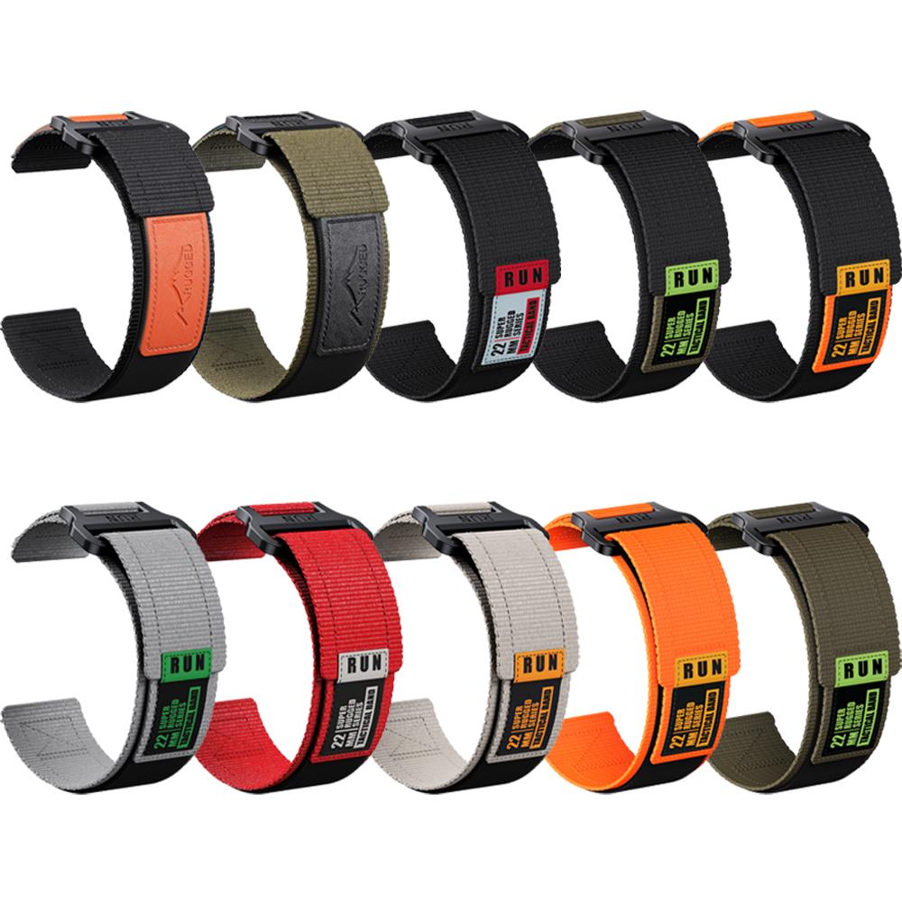 Cinturino in Nylon da 22 mm per KOSPET TANK M4 M3 Ultra/TANK M2 M3 Braccialetto per Orologio per KOSPET TANK T4 T3 Ultra 2/TANK T2 T3 Cinturino da Polso
