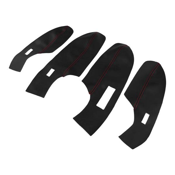 Türarmlehnen-Panel-Abdeckung für das Auto-Interieur, PU-Leder, Farbe: Wie abgebildet, für Volkswagen.