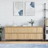 VidaXL Buffets 3 Pcs Sonoma Oak Engineered Wood 3190200