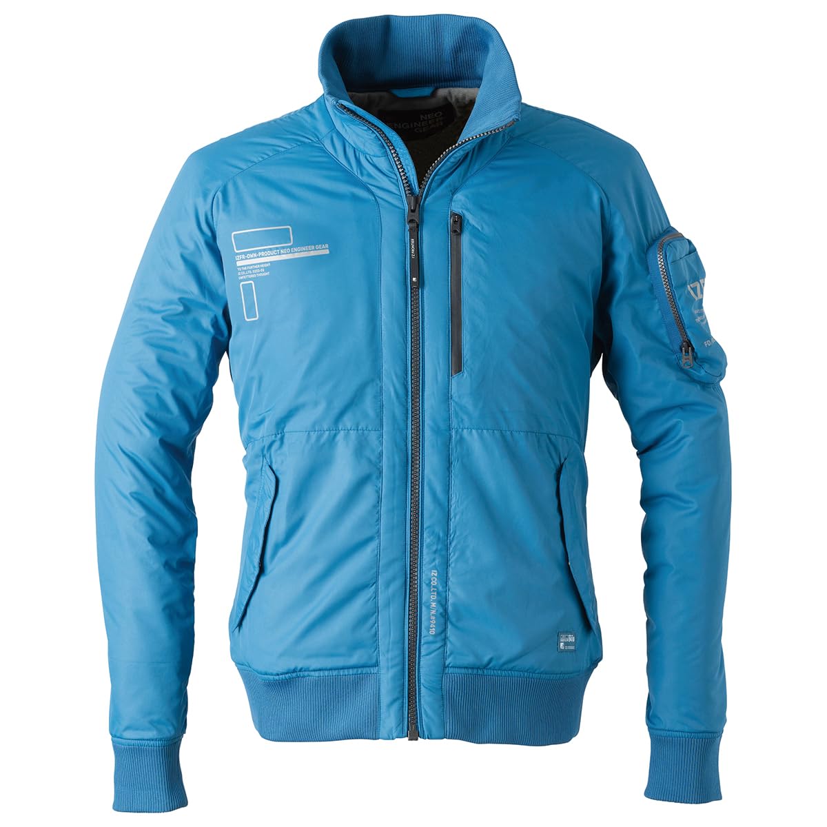 

2024 Work Cold Stretch Flight Jacket с нитриловыми перчатками 9410 33 [Eyes Frontier] Осенняя/зимняя одежда, защита, (3L, (Уотерли Блю))