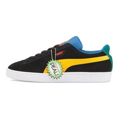 Garfield x Suede Hladový Garfield Unisex Tenisky Černá Tmavý Čedar Celandinová 384182-01