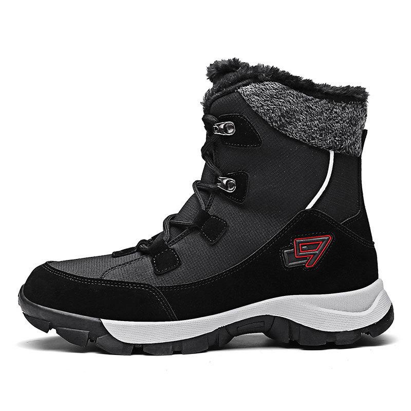 XG Winter Snow Boots Men Hiking Shoes Wool Lining Outdoor Hunting Boots Waterproof Mountaine Shoes Anti Slip Sport Shoes Women