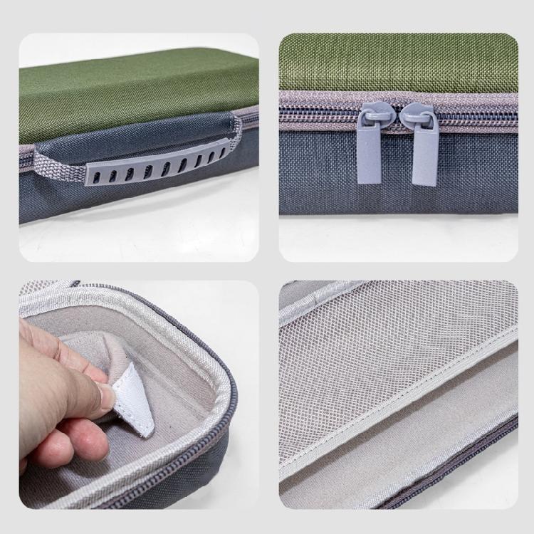 Durability Microphone Case Organizers Bag With Soft Lining And Secure Double Zippers For Safe Transport And Storage