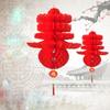 Foldable New Year Red Lanterns Waterproof Chinese Hanging Lantern  Birthday Gifts