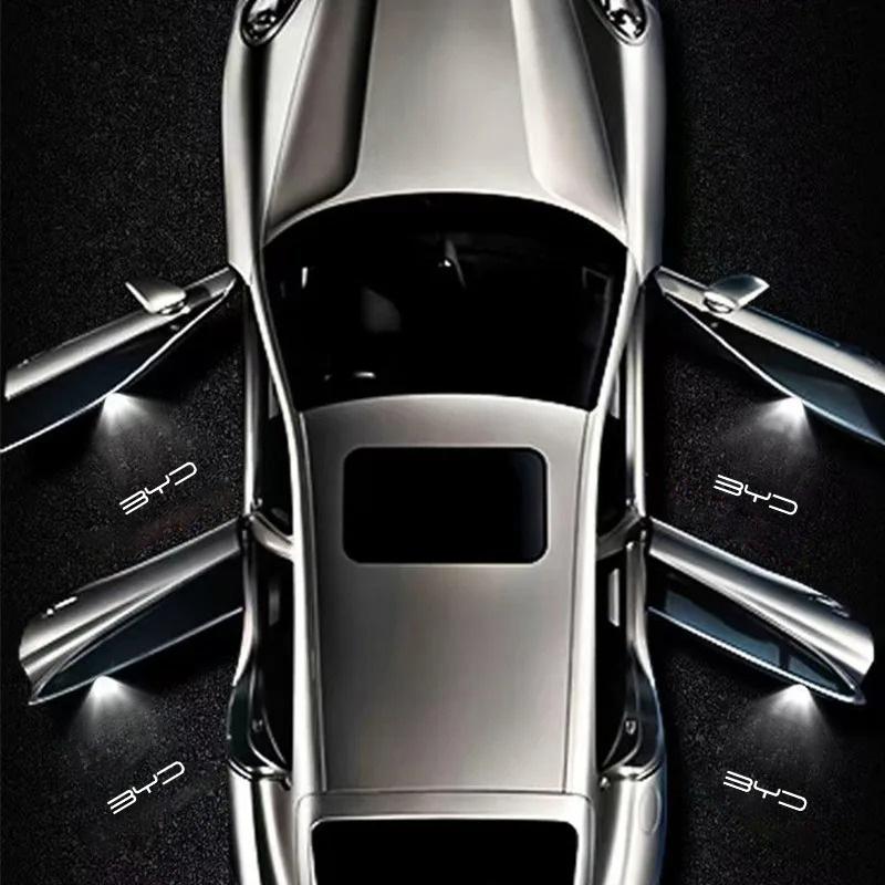 For BYD Seal F3 Atto 3 Tang Qin Han Song Plus Car Door LED HD Welcome Courtesy Shadow Projector Lamp Logo Light Car Accessories
