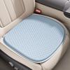 Summer Cooling Car Seat Cushion Breathable Non-Slip Solid Color Pad Soft Comfort Mat Dustproof Car Seat Cover Front Driver Seat