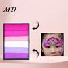 Rainbow Face Paint 50G for Body Painting, High Pigment Makeup Easy Blend Halloween Party Cosplay, Washable Kids Adults