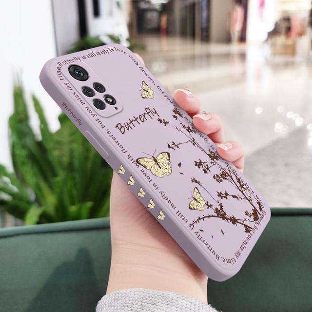 Pouzdro na telefon Flower Story pro Xiaomi Redmi Note 12 11 11E 11S 11T 10 10A 10T 10S 9T 9 8 7 Pro Plus 10C 9A 9C 9T 4G 5G kryt