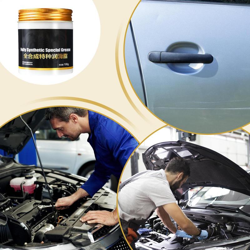 100g Car Part Silicone Grease Lubricant Auto Sunroof Track Lubricating Grease For Door Mechanical Maintenance Eliminate