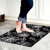 Green Leaf Rug Machine Wash Dining Comfy Bedside Floor Mat Front Door Rug Patio Corridor Living Sofa Side Indoor Carpet Bohemian