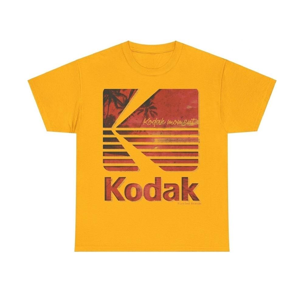 Nostalgické retro tričko s logem Kodak Moments
