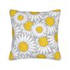 Pastel Daisy Floral Pattern Pillow Case Graphic Pillow Cover For Sofa Couch Bed Living Room Novelty Pillowcases