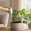 Yousheng Wine Glass Self Watering Planter, 3D Printed Matte Black PLA Automatic Watering Dispenser, Universal Fit for Pots, Easy Plant Care for Travel