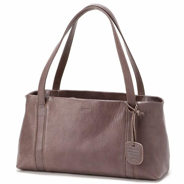 [Genten] Horizontale Tragetasche, Ziege Basic, Cha