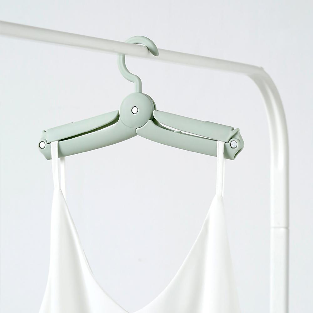 1PCS Travel Folding Clothes Rack