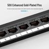 Jintu 24-Port CAT6 Punch-Down Free Network Patch Panel
