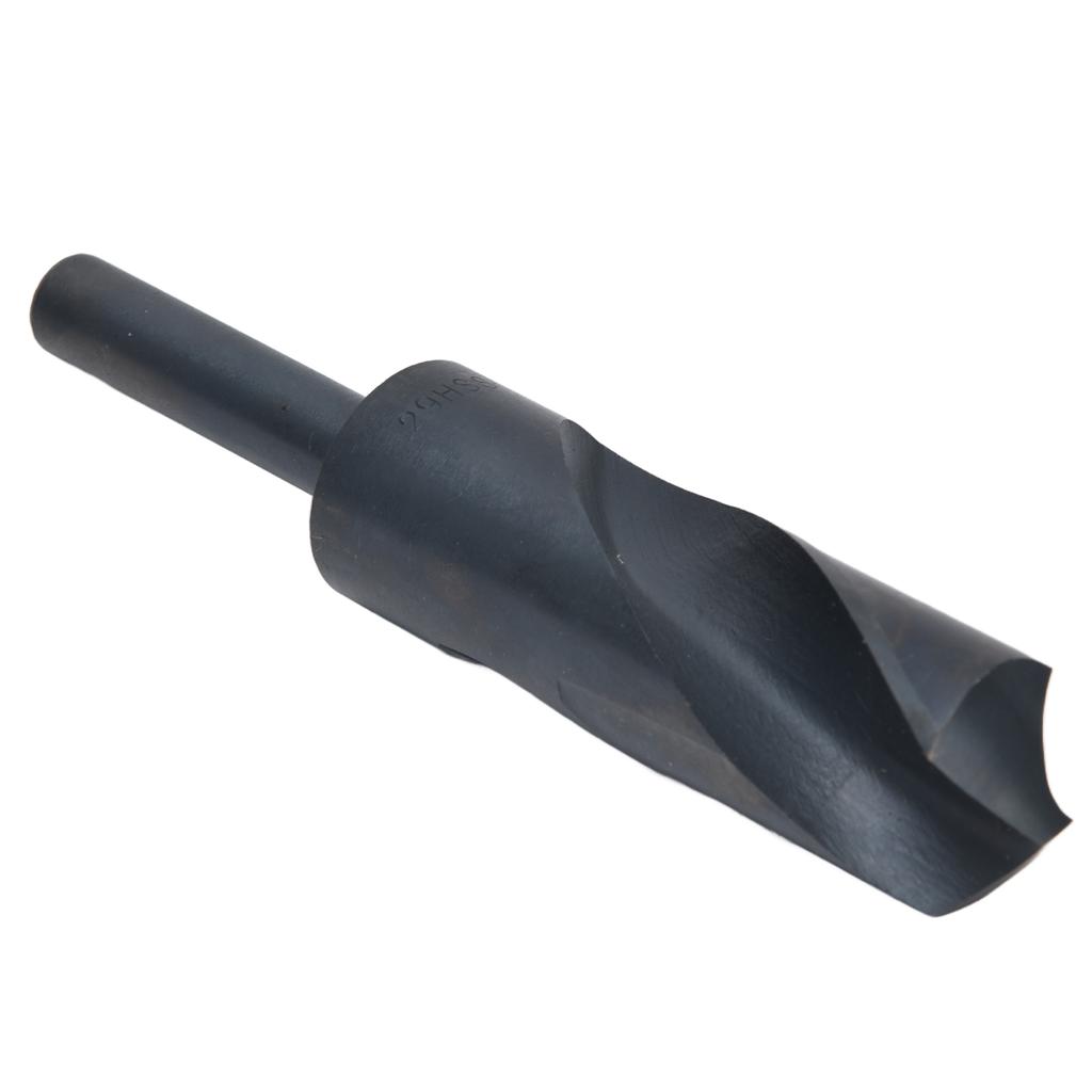 Twist Drill Bit High Speed Steel 12in Straight Shank 29mm Blade Drilling Tool Black