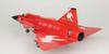Platz/Italeri 1/48 Scale Swedish Air Force AJS37 Viggen Redviggen 10th Wing Disbandment Commemorative Paint Plastic Model TPA-21 Molded Color