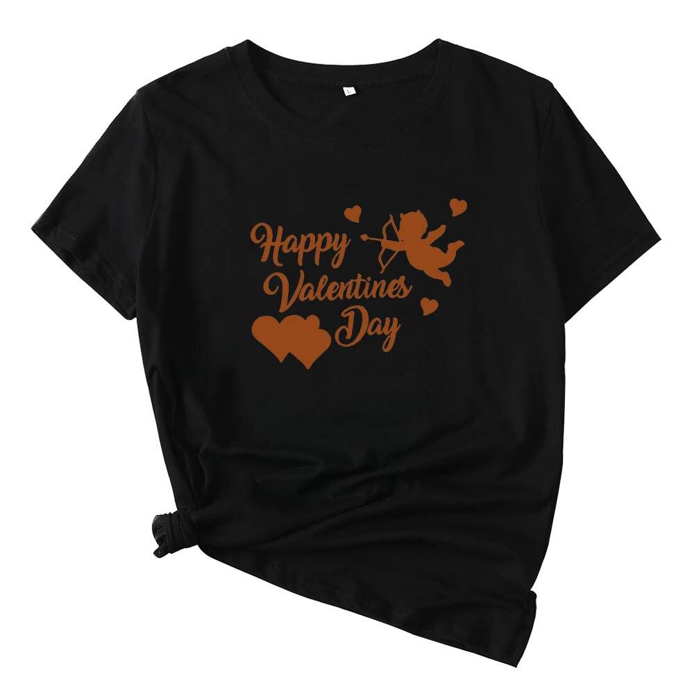 T Shirt Women Cotton Lover Tshirt Women 