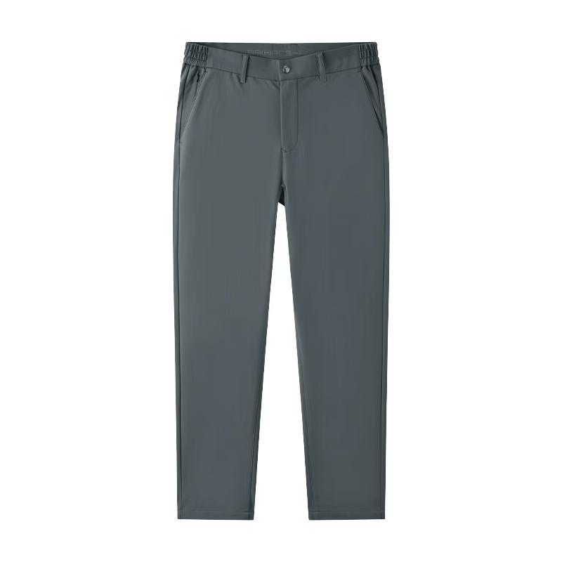 Men's Stretch Business Casual Easy-Care Straight-Leg Pants
