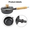 Small Iron Pan for Frying Eggs and For hot Milk with Induction Compatibility