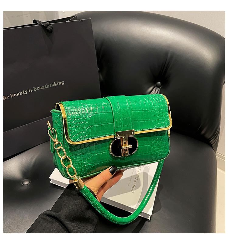 

Spring new bag women hand carry popular fashion shoulder crossbody small square bag