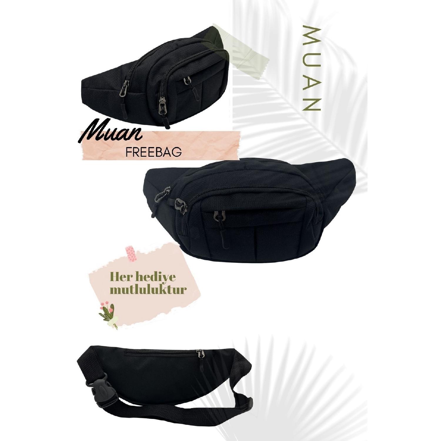 

Waterproof Waist And Cross Shoulder Bag Chest Travel Freebag чёрный