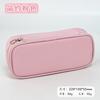 Pencil Case Simple Large Capacity High Value Oxford Cloth Student Pencil Case Solid Color Stationery Case Pencil Case