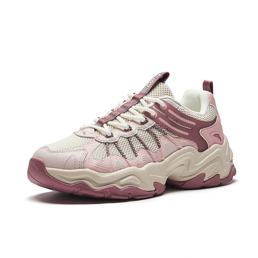 Anta Deer Trail Casual Shoes Women's White Pink 922618895-3