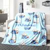 Customiz Name Personality Max and Ruby Blanket Soft &Warm Sofa Office Bed Travel Lunch Break Blanket, Gift Suitable All Seasons