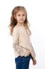 Girls' Long Sleeve Embroidered Blouse - Traditional Ukrainian Vyshyvanka Any Season 6480-070-22 HC