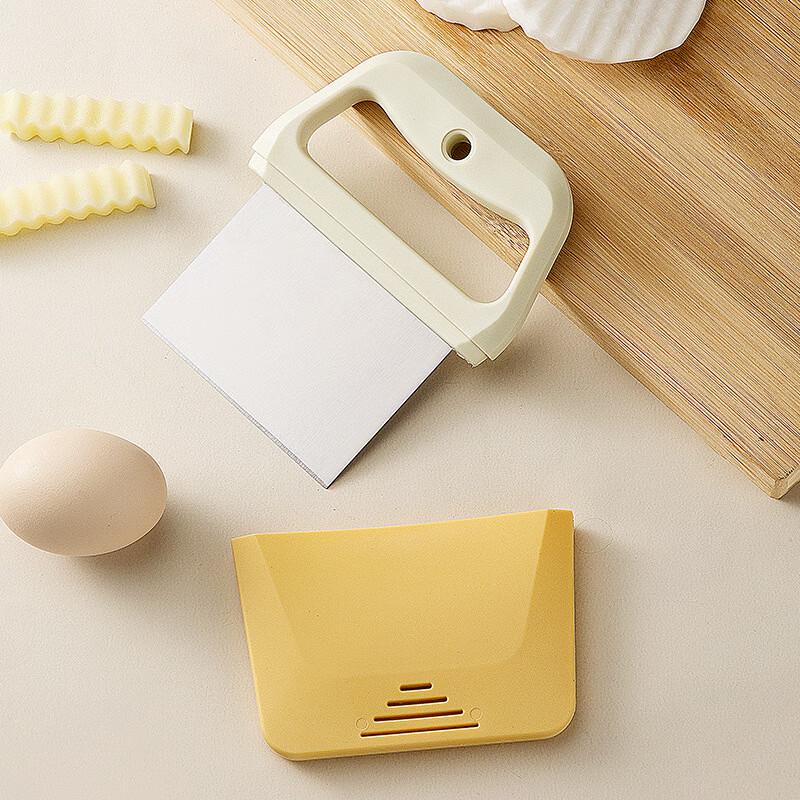 

Stainless Steel Dough Scraper & Cutter Set (3-Pack)