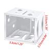 6PCS White Color Mounting Brackets Blind Headrail Track End Holder Window Blind Brackets for Window Blinds Installation