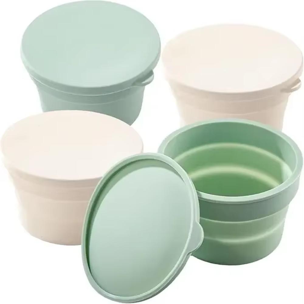 

4pcs with Lid Pizza Toast Fermentat Box Multipurpose Bread Fermentation Basket Kitchen