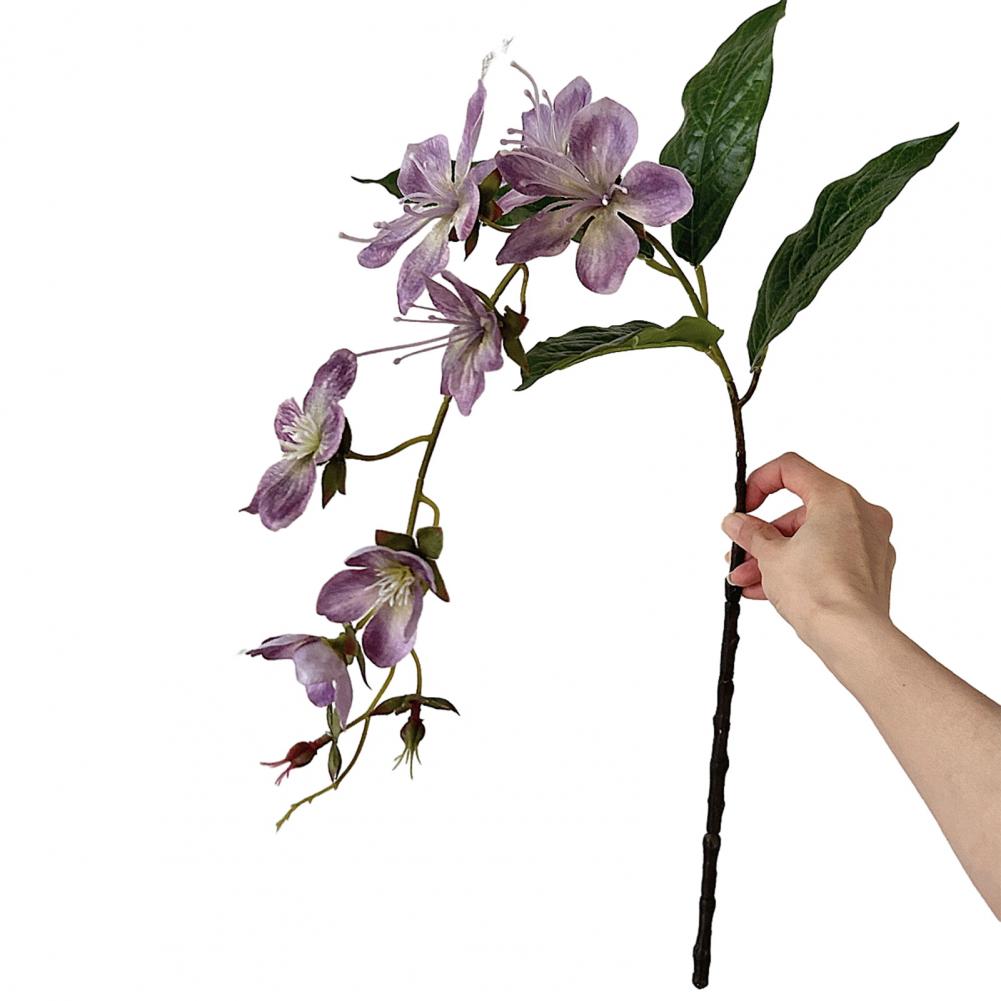 Artificial Jasmine Flowers Jasmine Flower Branches Artificial Jasmine Flower Garland 31 Faux Silk Hanging Blossoms Elegant