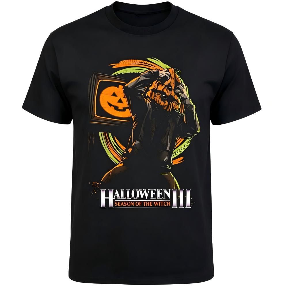 Halloween III Season of the Witch Horror Black T-Shirt