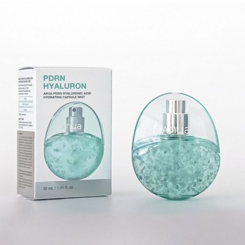ANUA PDRN Hyaluronic Acid Hydrating Capsule Mist 30ml | Deep Hydration & Glow Facial Mist