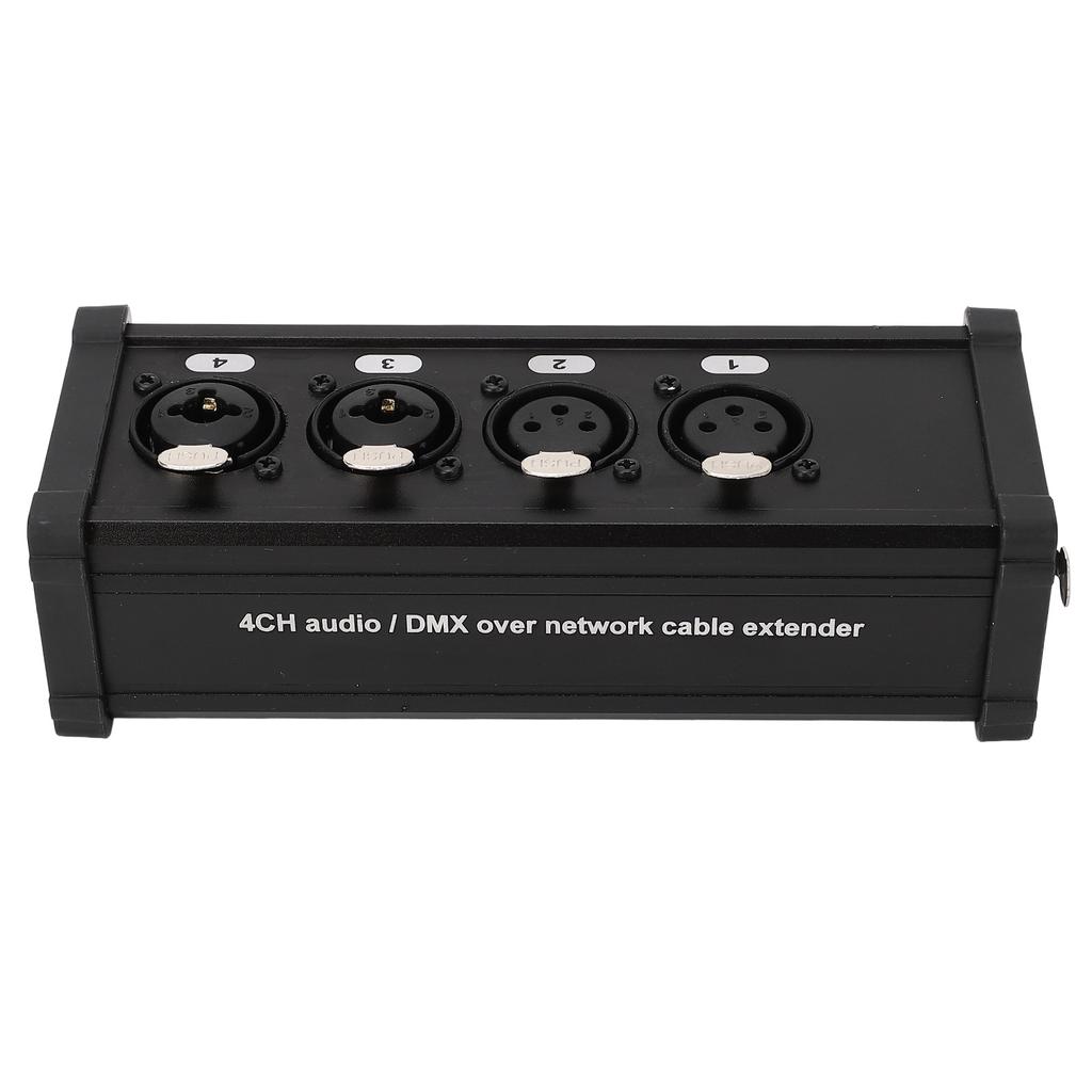 4 Channel XLR 6.5 Combo Transmitter Sound Transmissing Converter with Common Ground Interference Isolation