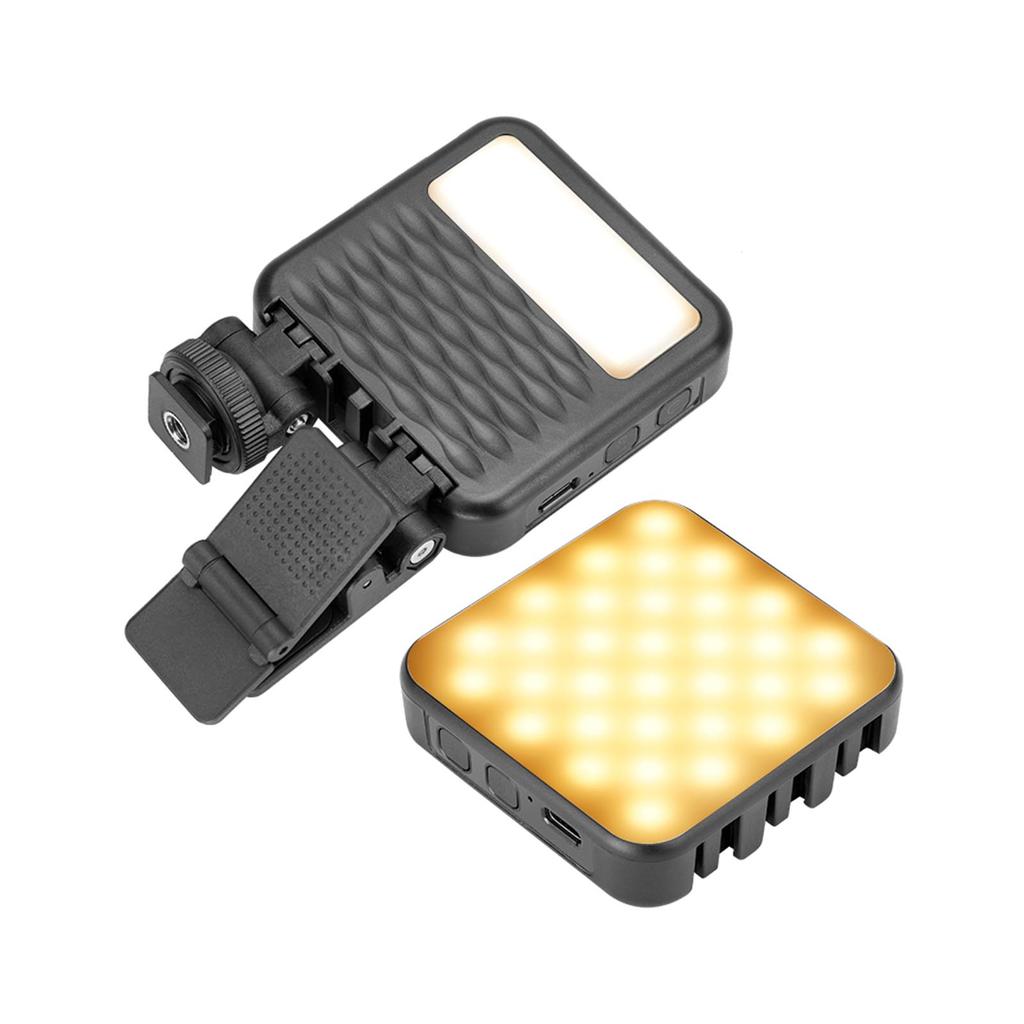 Pocket LED Video Light Camera Light Photography LED Fill Light CRI 95+ 2500-6500K Dimmable 3 Levels