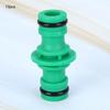 10 PCS Durable Easy To Install Hose Connector Green Straight Barbed Pipe Connector Leak-proof PP Hose Repair Kit Lawn Watering