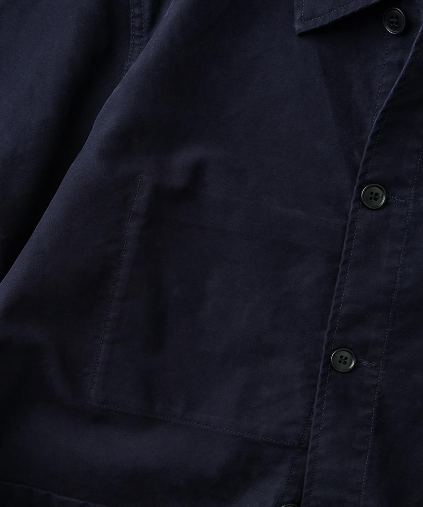 OUTSTANDING [Mut Lab] Moleskin French Work Jacket_D.Navy