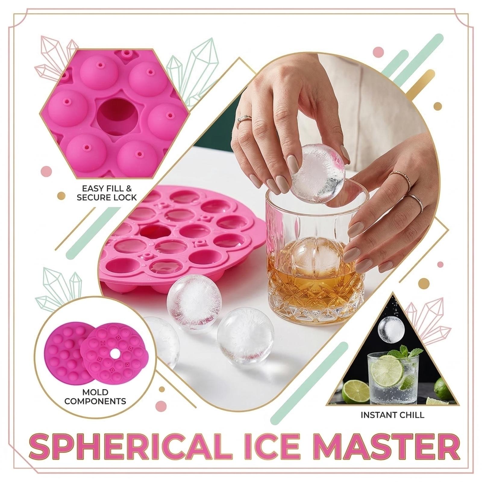 Covered Silicone Ices Cubes Tray For Freezing Storage Box Ices Block Mold
