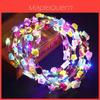 Led Light Flower Hair Accessory For Brides And Party Decorations Suitable For All Ages
