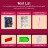 Diamond painting night coastal town landscape DIY 5D home room decoration kit