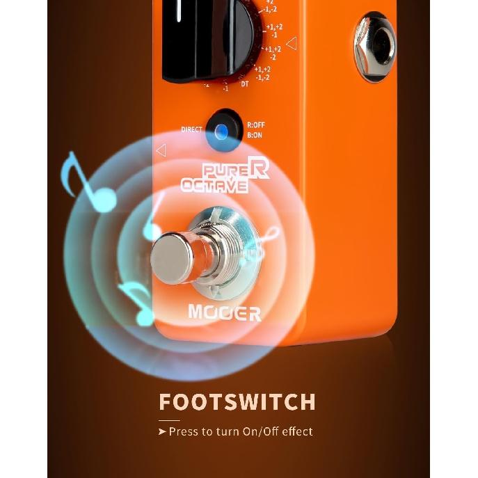 

MOOER Micro Seires Overdrive, Boost, Delay, Noise Gate, Flanger (Purer Octave)