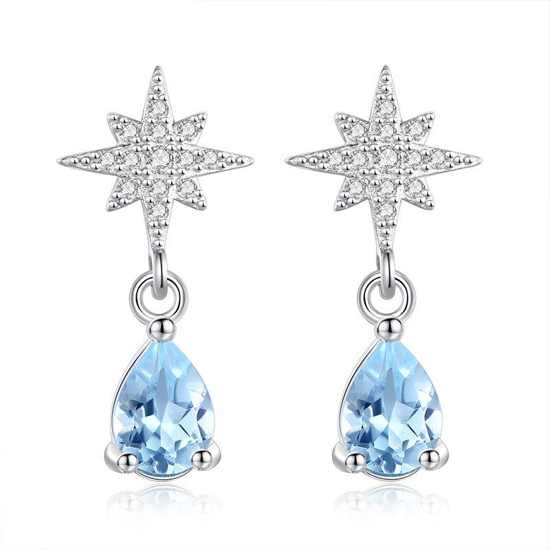 

S925 Sterling Silver Stud Earrings for Women Simple Small Ear Studs Daily Wear Jewelry 925 silver