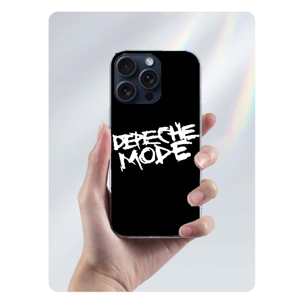 

Rock Band Depeches Modes Clear Phone Case For Iphone 17 Air 16 Pro Max 15 Pro 14 Plus 17E 16E 11 13 12 Mini Cover Cases Fundas C iPhone 12 (12 Pro)